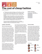 The cost of cheap fashion